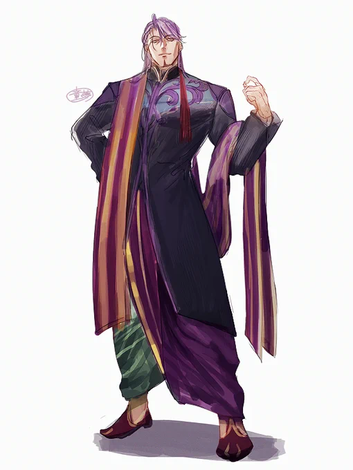 落書き練習 ドゥリーヨダナ 