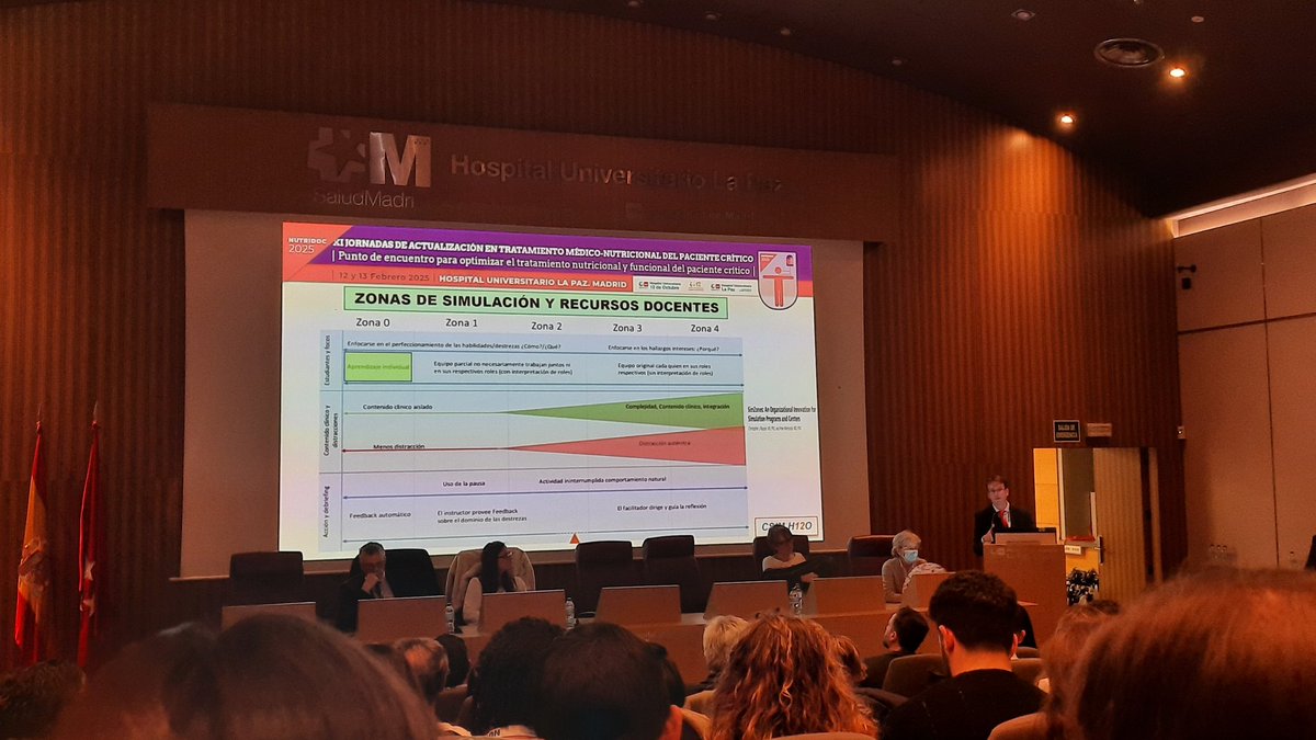 La nueva educación nutricional en soporte nutricional puede realizarse con simulación, ahora en #NUTRIDOC2025 Diferentes zonas a aplicar los conocimientos y destrezas que se precisan de diferentes profesiones sanitarios