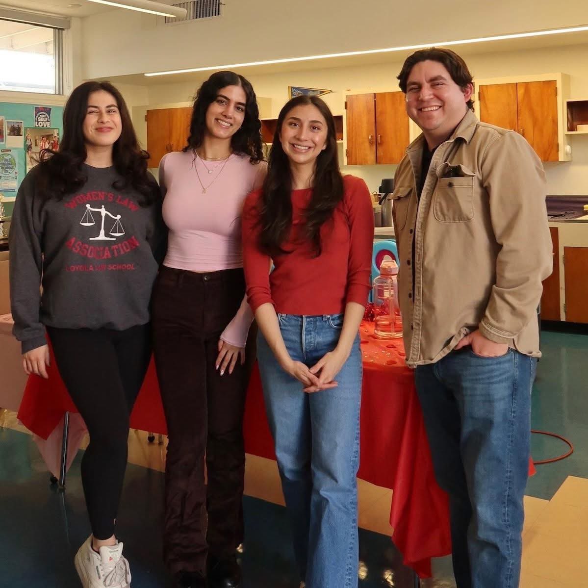INGUSD's tweet photo. IUSD students participated in the Galentine’s Day Vision Board event as part of the Loyola Marymount Women’s Law Mentorship Program! Students set 2025 goals alongside Loyola Law School mentors, turning visions into reality! https://t.co/vAS6cA0cQp