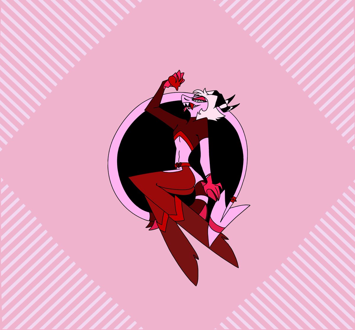 Another peek at the Vday collection! He might get tweaked a bit but y’all will find out soon! 

#HelluvaBoss #HazbinHotel #HelluvaBossStriker #Striker