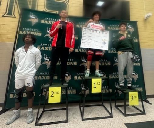 Liberty District tournament results.
Jacob Munoz 144 Champion
Garrett Evans  Hvy 3rd
Daniel Hoffman 106 4th
Matthew Fitts 113 4th
Landon Keen 157 4th
Daniel McCollum 215 4th

On to Regionals. <a href="/HerndonWrstlng/">Herndon High School Wrestling</a> <a href="/herndonsports/">HHS Athletics</a>