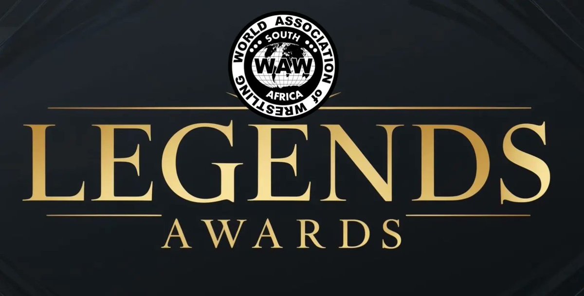 The Nelson Mandela Pro Wrestling Exfravaganza " WRESTLEMONSTER 7" on the 18 April just got a lot more interesting with the announcment that WAW SA  will be handing out "LEGENDS AWARDS"  to a number of Pro Wrestlers.......