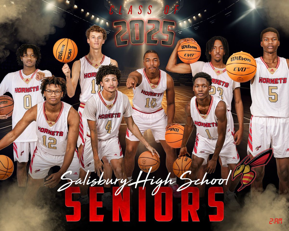 Reminder, Friday is Senior night for this special group of student athletes! Join us as we celebrate them. Grab those tickets EARLY to make sure you can get in. #TogetherWeSwarm <a href="/SHS_MBB/">SHS Men’s Basketball</a> <a href="/GirlsSalisbury/">Salisbury Girls Basketball</a>