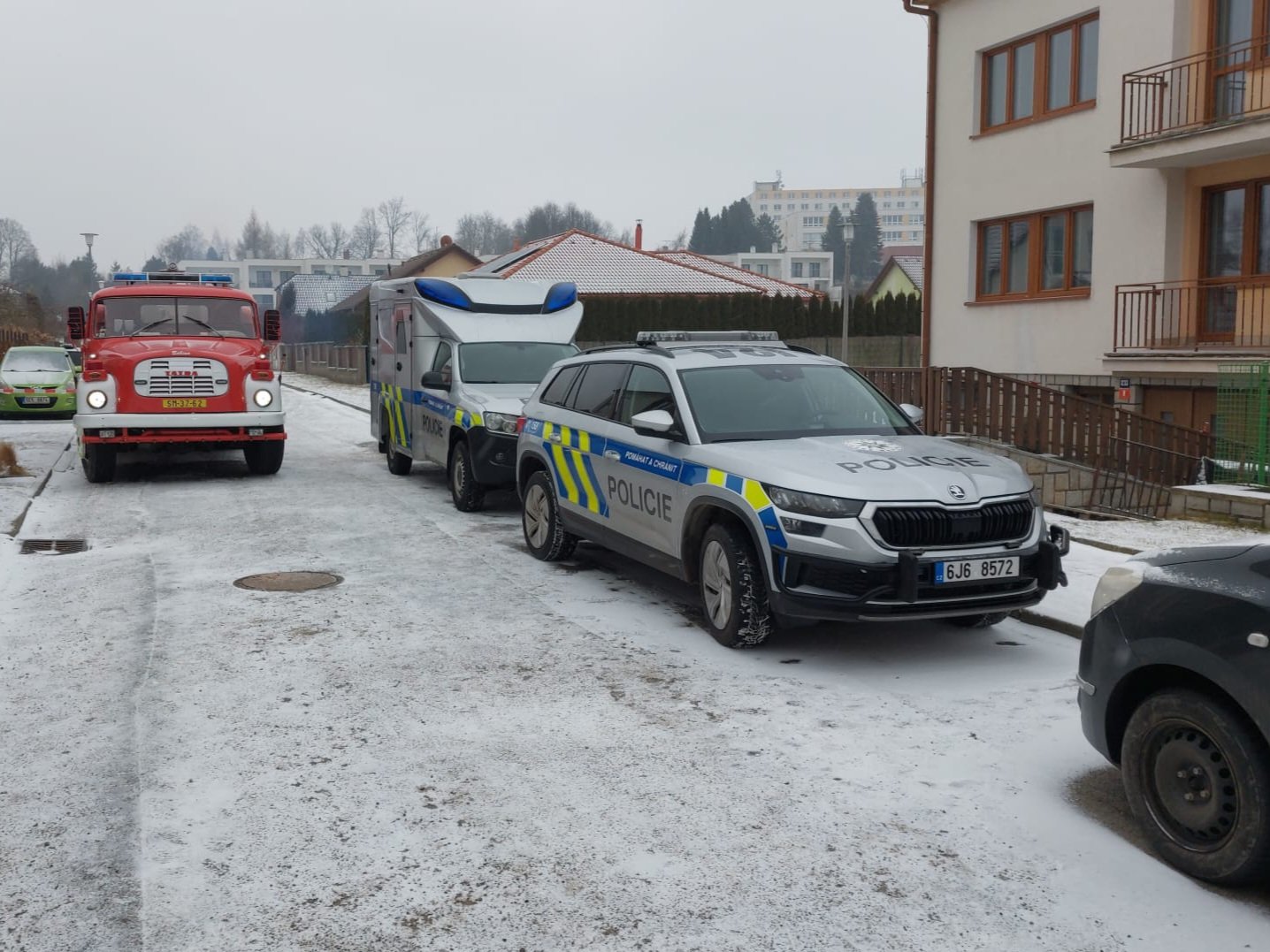 streľba Třešte na Jihlavsku