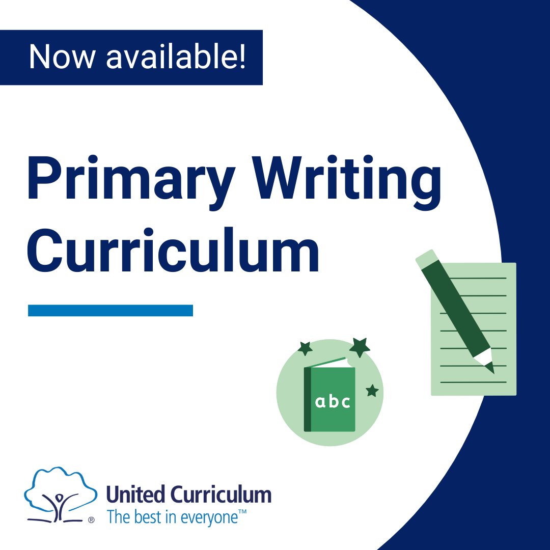 Introducing our Primary Writing Curriculum 💫

Like all United Curriculum subjects, it’s well-sequenced, adaptable, and empowers teachers to effectively deliver it.

Interested in a free trial? Get in touch: ow.ly/6P8g50UYnkp

#Curriculum #Primary
