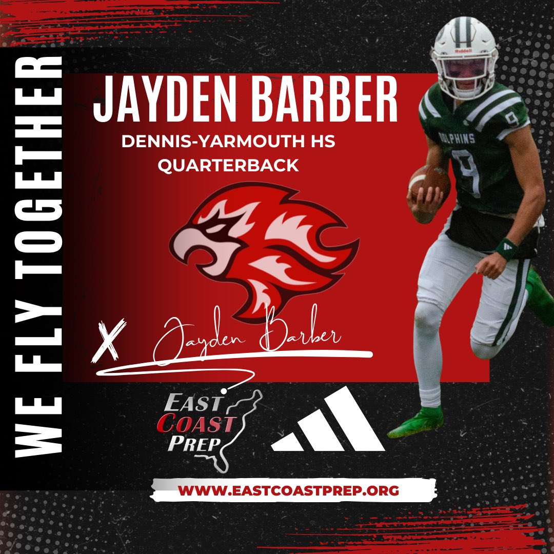 East Coast Prep (@ecp_football) on Twitter photo Welcome to Firebird Nation Jayden! <a href="/jaydenbarber09/">jayden barber</a> <a href="/Abaskerville_7/">Coach Baskerville</a> <a href="/TrevorVasey/">Trevor Vasey</a> <a href="/CoachSylva/">Sylva</a> <a href="/DLonergan_/">Dan Lonergan</a> <a href="/toddavasey/">Coach Vasey</a> #WEFLYTOGETHER Welcome to Firebird Nation Jayden! <a href="/jaydenbarber09/">jayden barber</a> <a href="/Abaskerville_7/">Coach Baskerville</a> <a href="/TrevorVasey/">Trevor Vasey</a> <a href="/CoachSylva/">Sylva</a> <a href="/DLonergan_/">Dan Lonergan</a> <a href="/toddavasey/">Coach Vasey</a> #WEFLYTOGETHER