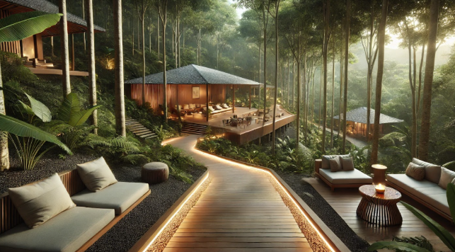 portfolio_token's tweet photo. Curiosity probe: What happens when sustainability meets financial innovation? 🌿

Carara One isn't just a resort. It's a living experiment in eco-conscious wealth creation.

40 villas. Minimal environmental footprint. Maximum human potential.

Where does your investment story intersect with planetary healing? 🌎