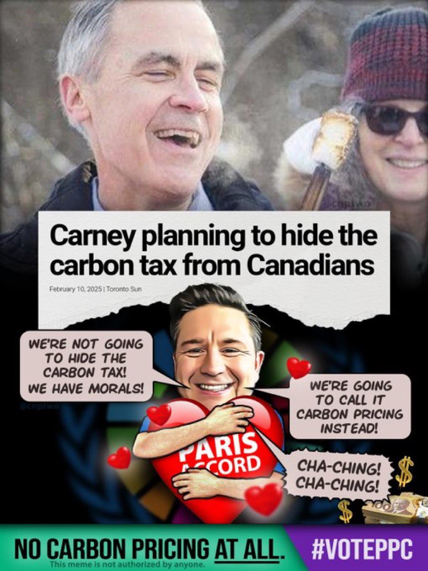 Pierre said he supports the Paris Climate Accord, even though he wants to “axe the tax.”

Then how will he reach its emissions reduction targets? Why is he hiding his plan? Is he just being sneaky? 

Vote for the PPC to WITHDRAW from the Paris Accord!