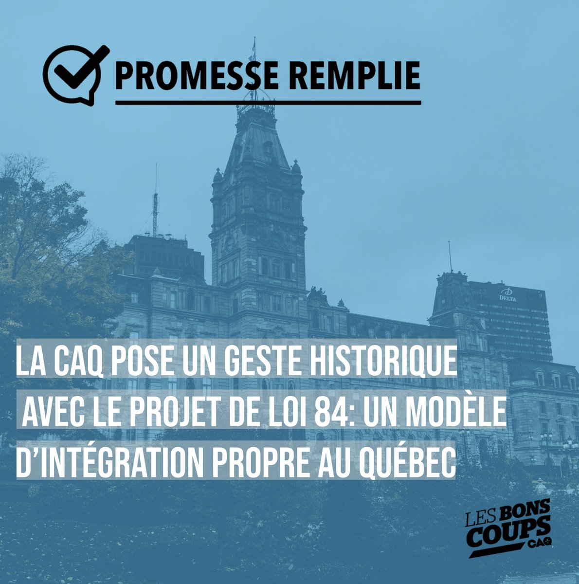 La CAQ a déposé le projet de loi 84 pour définir un modèle d’intégration propre au Québec. Une première historique!

En savoir plus : coalitionavenirquebec.org/fr/blog/2025/0…

#PolQc #IntégrationQuébec #caq #français <a href="/jfrobergeQc/">Jean-F. Roberge</a>