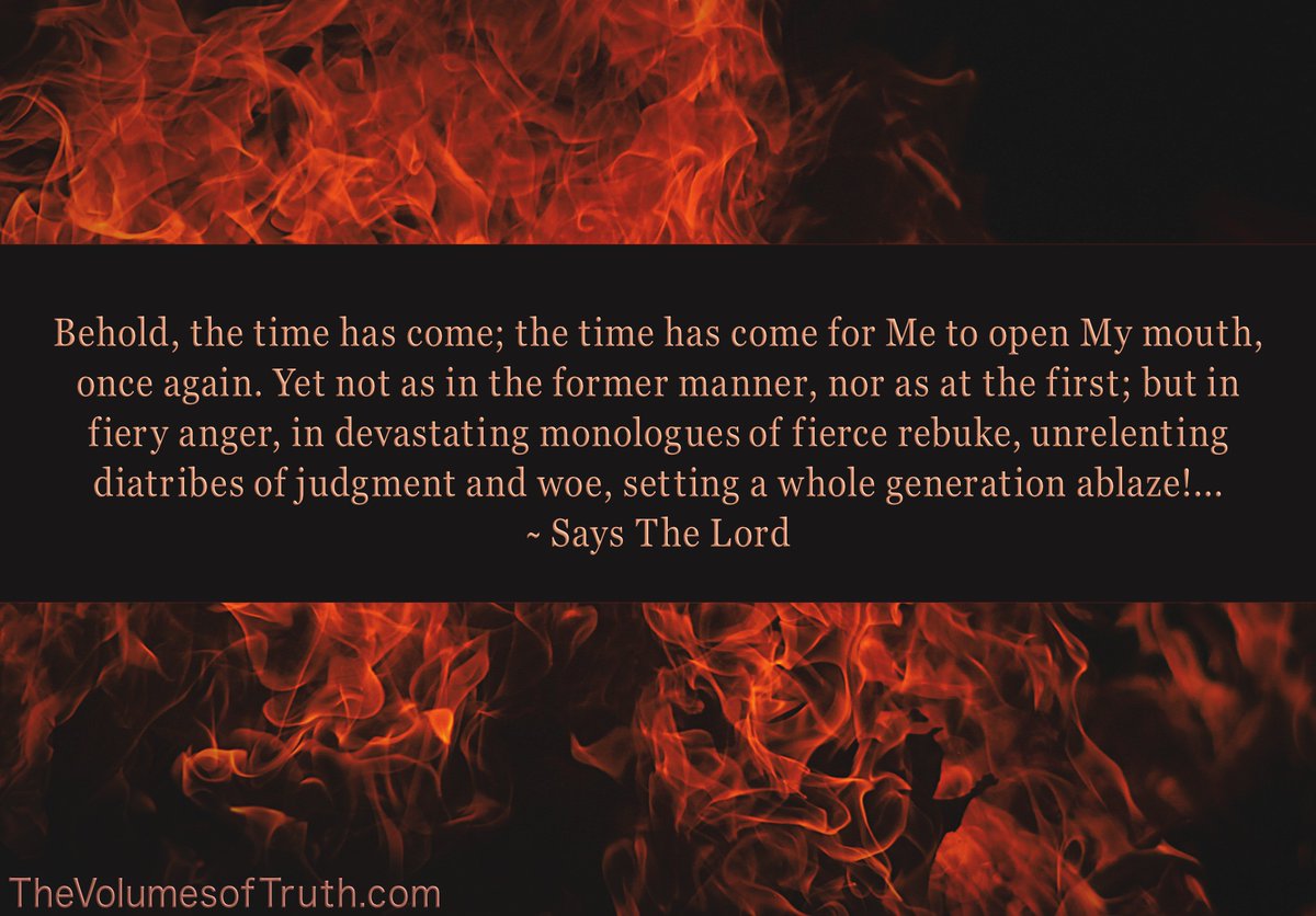 TheTimeHasCome7's tweet photo. 📖 Excerpt from "Judgment and Woe": https://t.co/JJ7t1jjoFS
▶ Video: https://t.co/7sbRbIoXPL
#TheVolumesofTruth #Prophecy #YAHUWAH #YahuShua #Jesus #God #warningfromGod #TheDayofTheLord #wrathoftheLamb #wrathofGod #judgmentandwoe #tribulation #judgmentsofGod #rebuke #truth https://t.co/jWSEkkCGhU