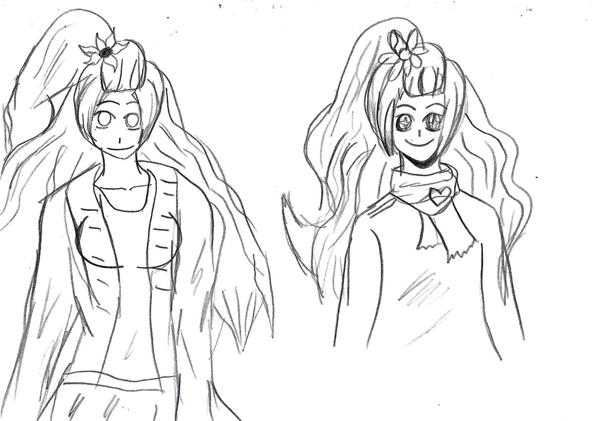 Dibujo del avatar de <a href="/HimawariAmeVT/">Ame ☂️🌻||•Candy Vtuber•|| Español</a>, disculpe por el etiquetado.