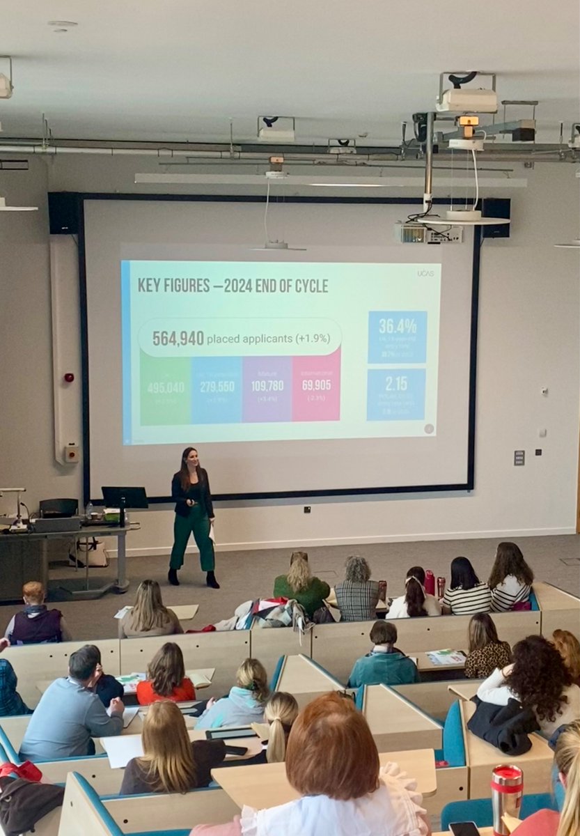 USW_SCL's tweet photo. To finish our Teachers’ and Advisers’ Conference 2025 we have Samantha Sykes from UCAS delivering a session on ‘Unlocking UCAS: What you need to know’
 #USWTAC https://t.co/vfLszklUeN