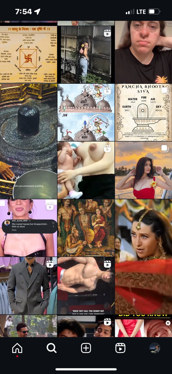 im_chetxn's tweet photo. Ye Instagram hai ya porn site 🙄?? 
Pure Instagram par nude or gaali galoch ke alawa kuch nhi h ! 
Sir Thora Dhyan do @instagram @PMOIndia @cyberabadpolice @Cyberdost https://t.co/Tt5QnRnRpG
