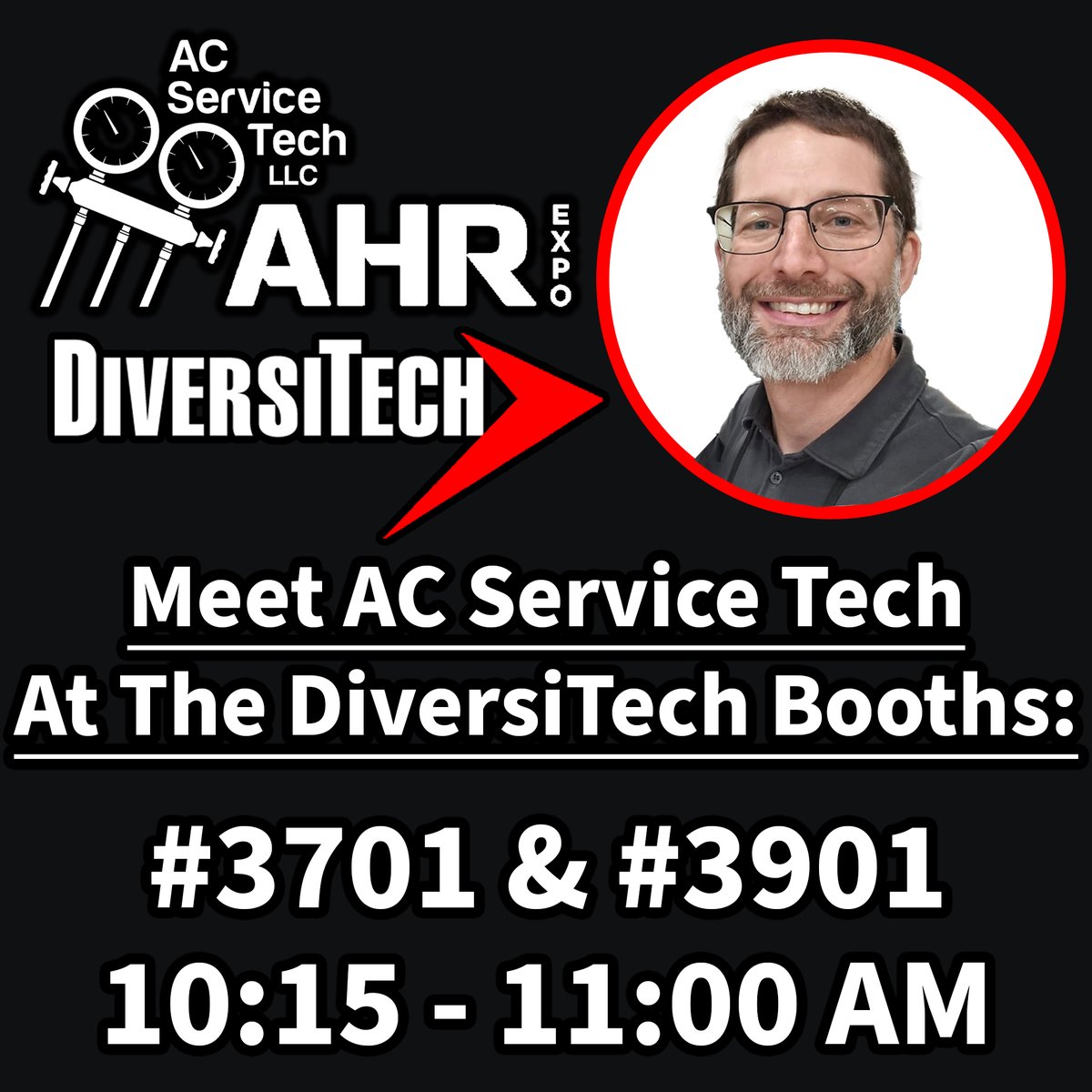 acservicetech's tweet image. Come meet Craig at the @PumpHouseLtd &apos;s booths during day 3 of the @ahrexpo!
#diversitech #sponsor #sponsored #hvac #hvacr #hvactech #hvactraining #hvacservice #hvactechnician #booth #visit #ahr #ahrexpo #AHRExpo2025 #acservice #acservicetech #HVACExperts