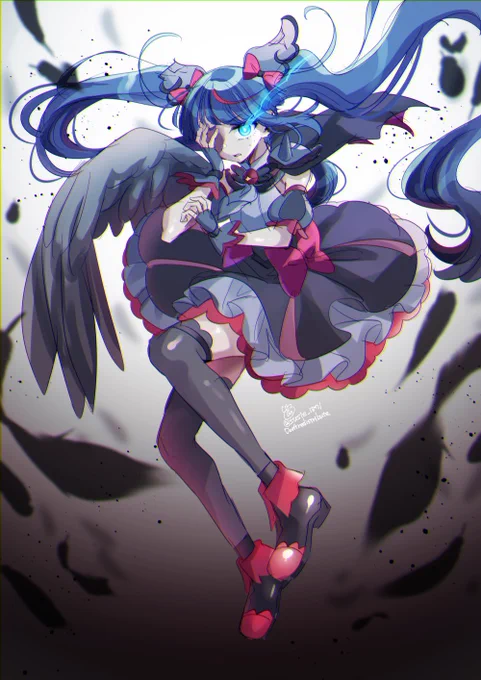 #このタグを見た人は黙って黒色を張って 