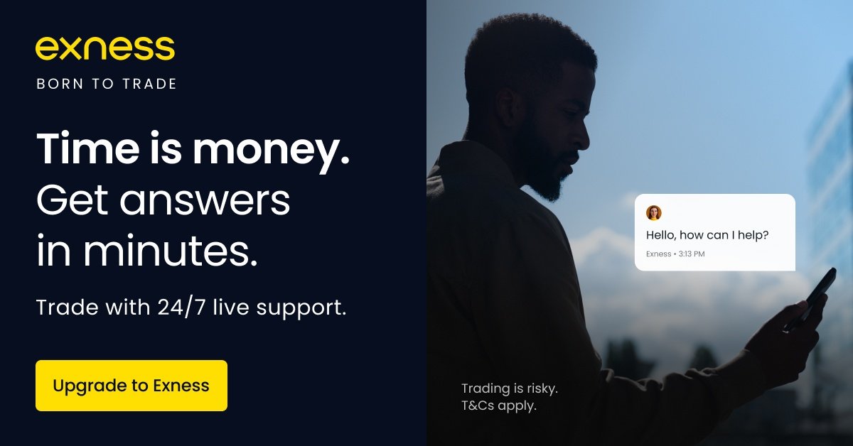 BLight65307's tweet photo. Optimize your time by registering via the link in my bio; Exness provides swift responses within minutes. Commence trading with 24/7 live support. 🕒💰📈💸
#exnesstrader #crypto #24HoursSupport #boss #SignUpBonus #forextradingforbeginners https://t.co/Jx3OvNKBSt
