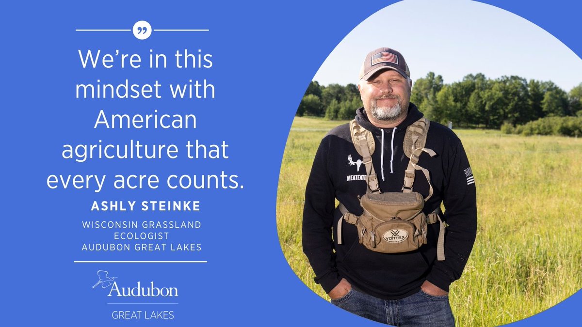 Grassland birds are in trouble, but Audubon’s Conservation Ranching program, which has launched in WI, is helping to restore bird-friendly habitat by working with farmers and ranchers. Learn more: audubon.org/magazine/grow-…