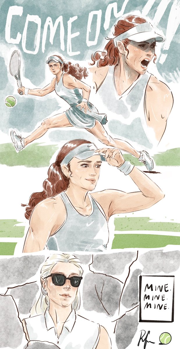 Tennis AU - ch 11. COME ON 🎾