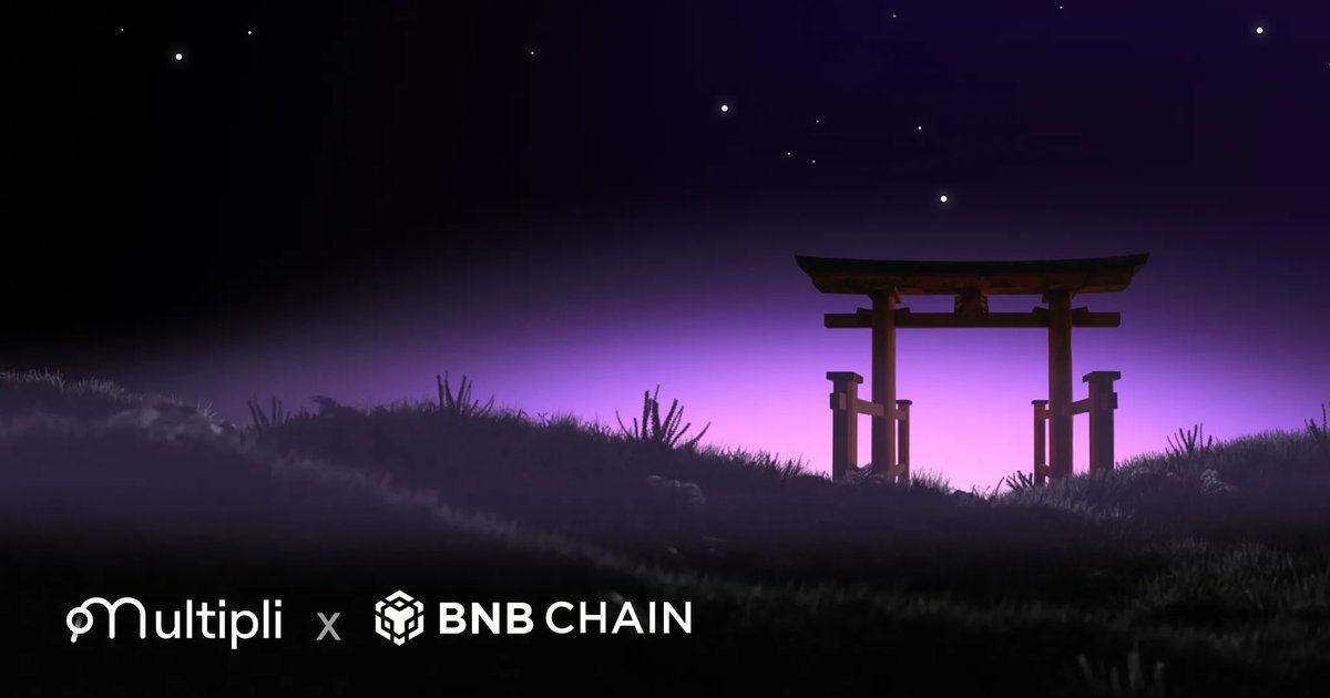 multiplifi's tweet image. GM gang,

Gated access to Multipli Mainnet is now live on @BNBchain ⛩️.

Get early access by visiting
app.multipli.fi/bsc