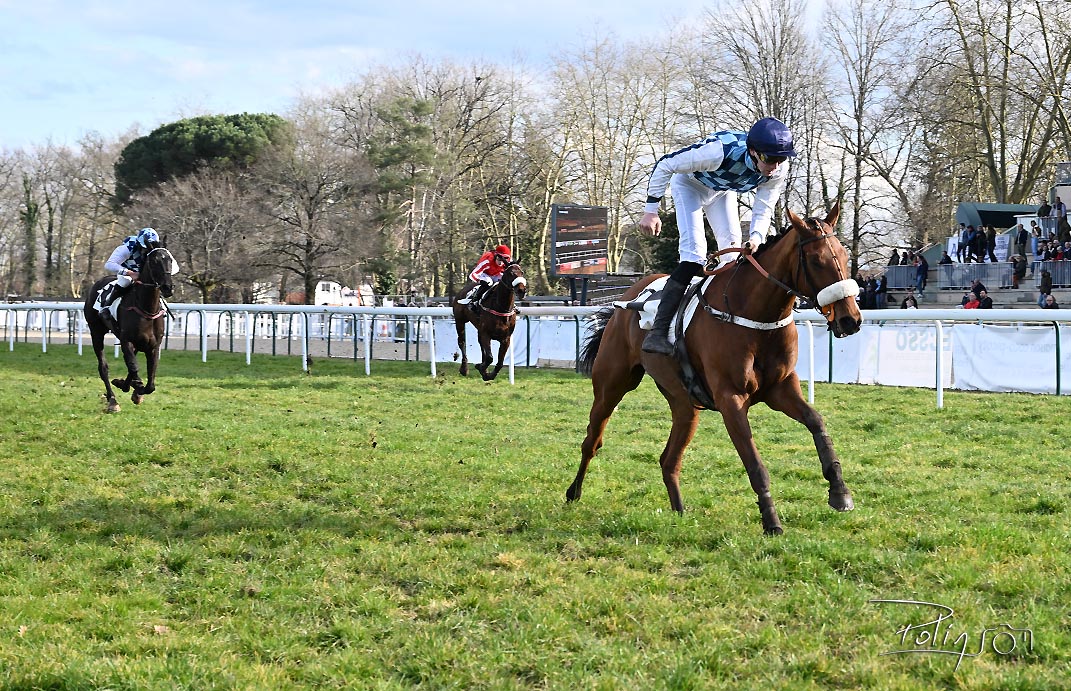 🔥JAGUAR DU LARGE s'est offert sa 4ème victoire sur le steeple de <a href="/Hippodrome_Pau/">Hippodrome de Pau</a> sous la casaque Uma Racing, l'entraînement de <a href="/GabrielLeenders/">Gabriel Leenders</a> &amp; la monte de <a href="/DumouchTheo/">Theo Dumouch</a> 

Ce fils de Pastorius, élevé par Pascal Noue, avait été acheté 15 000€ par <a href="/joffrethuet/">joffret</a> au Show Lumet 2021