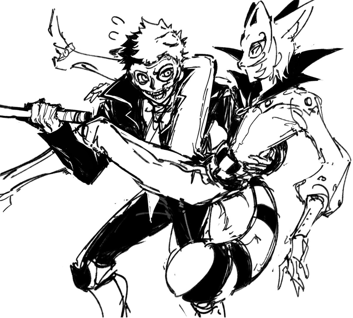 FlorantSwordin's tweet photo. #persona5 #p5r #ペルソナ5 #喜多川祐介 #坂本竜司 https://t.co/KaPqnGYTEE