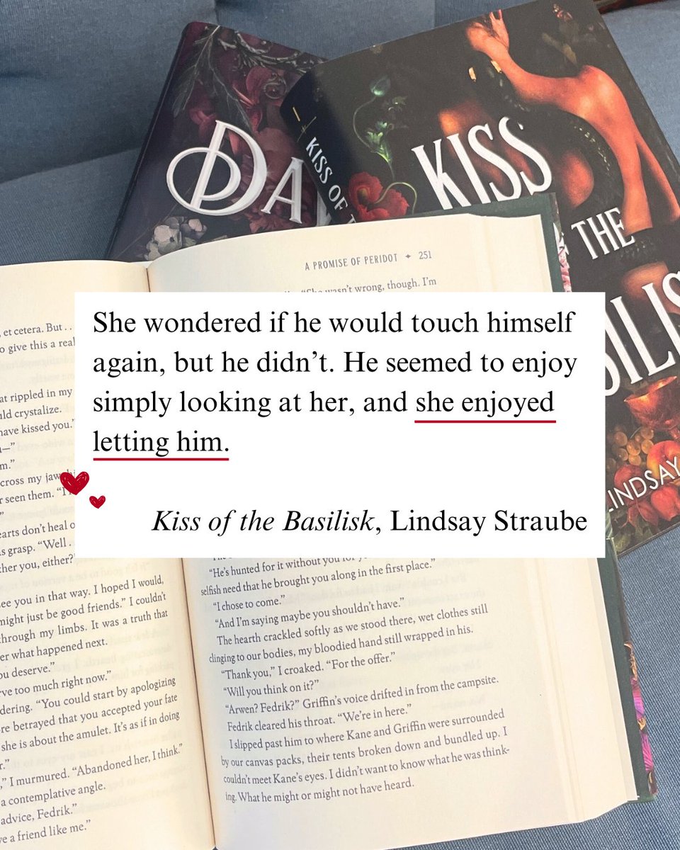 arcadia_books's tweet photo. T-minus 2 days until Valentine's and we're getting HOT under the collar reading some of our steamiest #romantasy titles...

💜 KISS OF THE BASILISK by @oxfordlemon

💜 THE SACRED STONES trilogy by @kategoldenauthor

💜 THE NEVER LIST by @jadepresleyauthor https://t.co/DBCh05Gljr