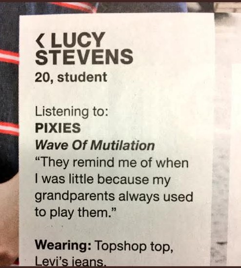 Also, this meme happened to me today. I was in a queue and the young bloke serving me peered at the Cramps pin badge on my coat and went "Oh, The Cramps? My Grandad used to love those!". Then followed that up with "Yeah, he had something of theirs played at his funeral"