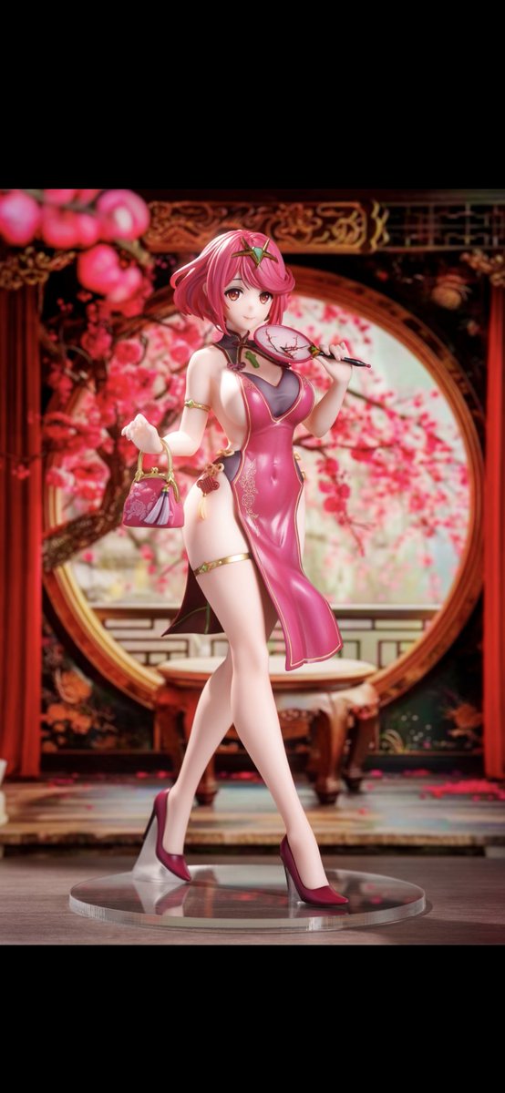 AnisDrawn's tweet photo. I would kill to have this Lunar New Year outfit in-game for Pyra 🥲 might draw her in this soon ❤️ https://t.co/CqRKovQEUv