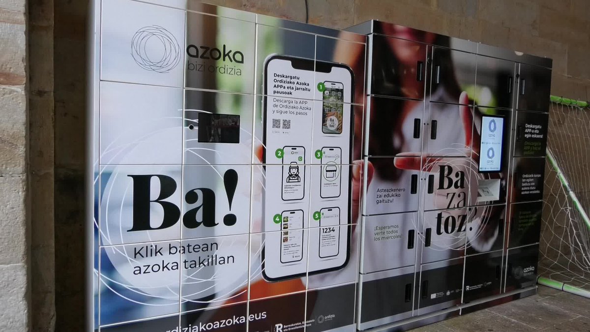 Ordiziako Azokan egindako erosketak jasotzeko armairuak jarri dira.

👉labur.eus/LmNxN

#ordizia #ordiziakoazoka