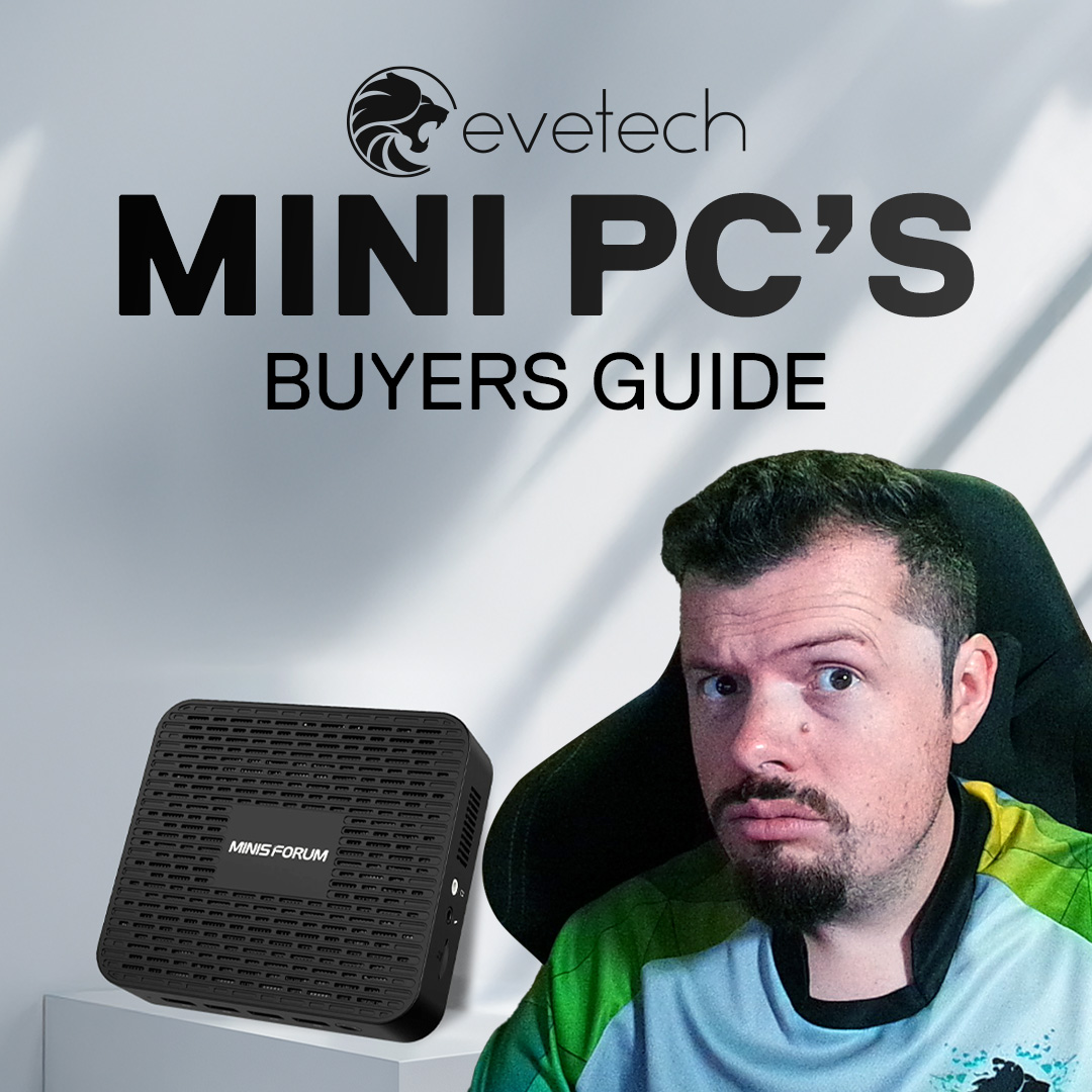 Evetech's tweet photo. This weeks Buyers Guide the Wooks takes us through the new mini PC section, 5 hot new products available on Evetech and some of the upcoming reviews!
Check it out : https://t.co/u671n1FqpQ
#Evetech #MiniPCs #TechUpgrade #workfromhome #portable