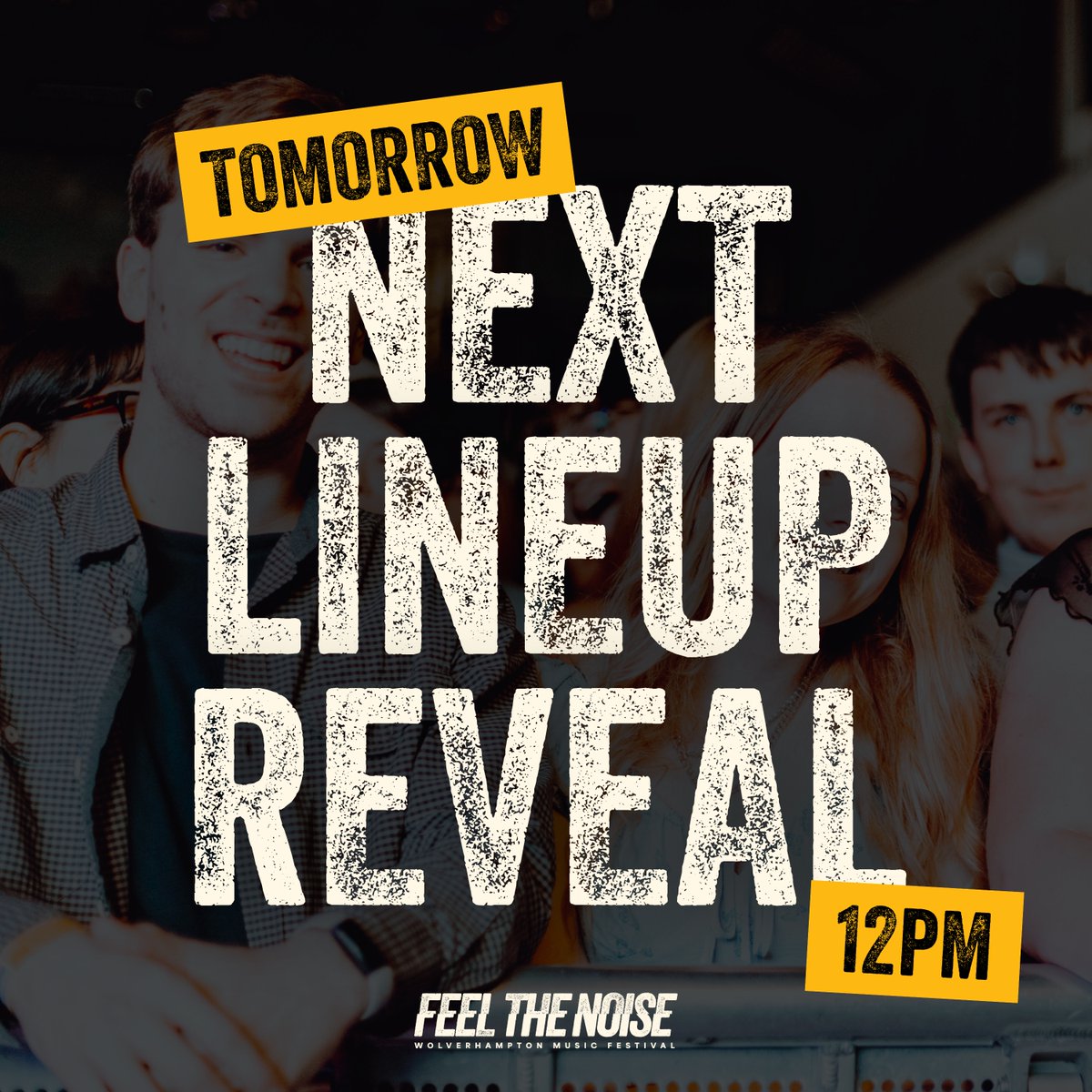 Feel The Noise | Wolverhampton Music Festival (@ftnfest) on Twitter photo Be here tomorrow. 12pm. π§‘
Tier 2 tickets only Β£29.50 (+bf) π feelthenoisefestival.seetickets.com Be here tomorrow. 12pm. π§‘
Tier 2 tickets only Β£29.50 (+bf) π feelthenoisefestival.seetickets.com