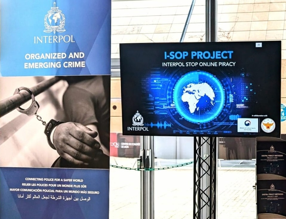 310 Senior law enforcement officials from 150 countries convened at the <a href="/INTERPOL_HQ/">INTERPOL</a> Heads of NCBs Conference. I-SOP Phase II is one of the initiatives to strengthen global collaboration, intelligence-sharing, and transnational investigations to combat digital piracy. #ISOP