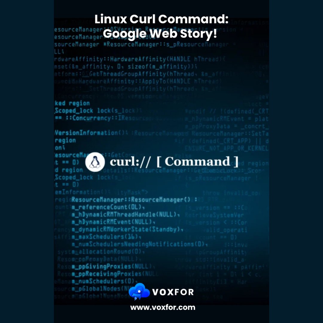 voxfor1's tweet image. Linux Curl Command: Google Web Story! 🌐🐧

Master the curl command to transfer data, download files, interact with APIs &amp;amp; retrieve web pages from the terminal.

👉 Read now: voxfor.com/web-stories/st…

#Linux #CurlCommand #CommandLine #SysAdmin #DevOps #OpenSource