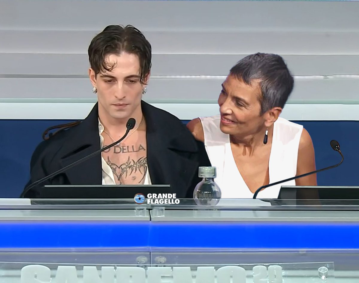 grande_flagello's tweet photo. 🔴 Avvistata Olga Fernando a #Sanremo2025. Sarà presente sul palco insieme a Damiano https://t.co/fAlBhRIhc9