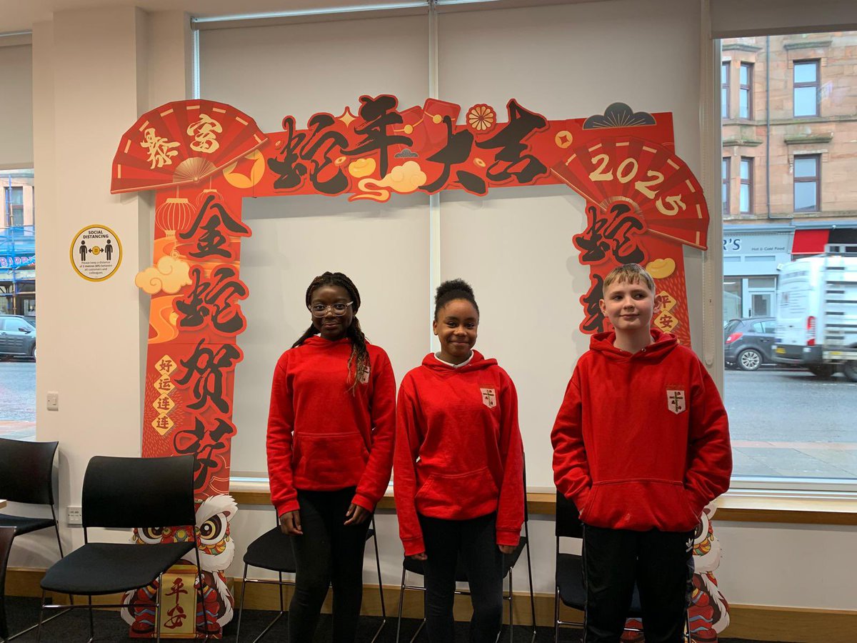 Thank you to our community partners <a href="/ng_homes/">ng homes</a> for a lovely celebration of Chinese New Year! These p7 pupils told us they had a great time!  <a href="/StTeresasPS/">St. Teresa's Primary</a>