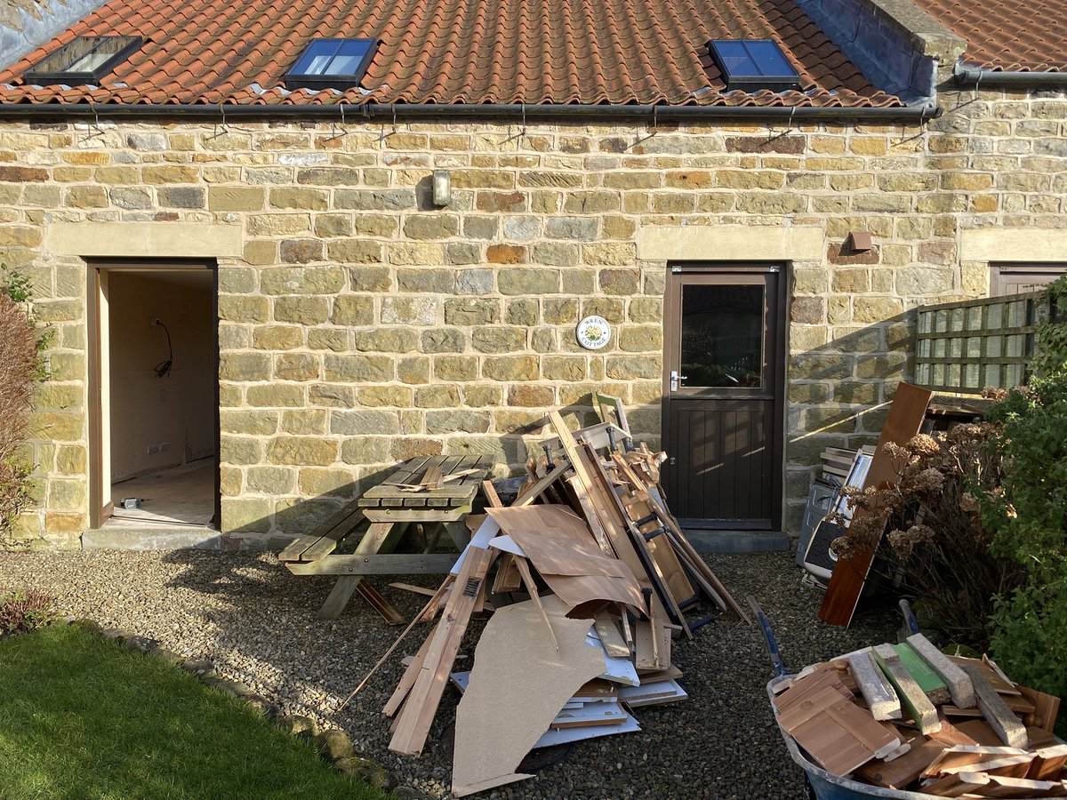 Here we go again! No rest for Mr P 😊

#wrencottage #refurb