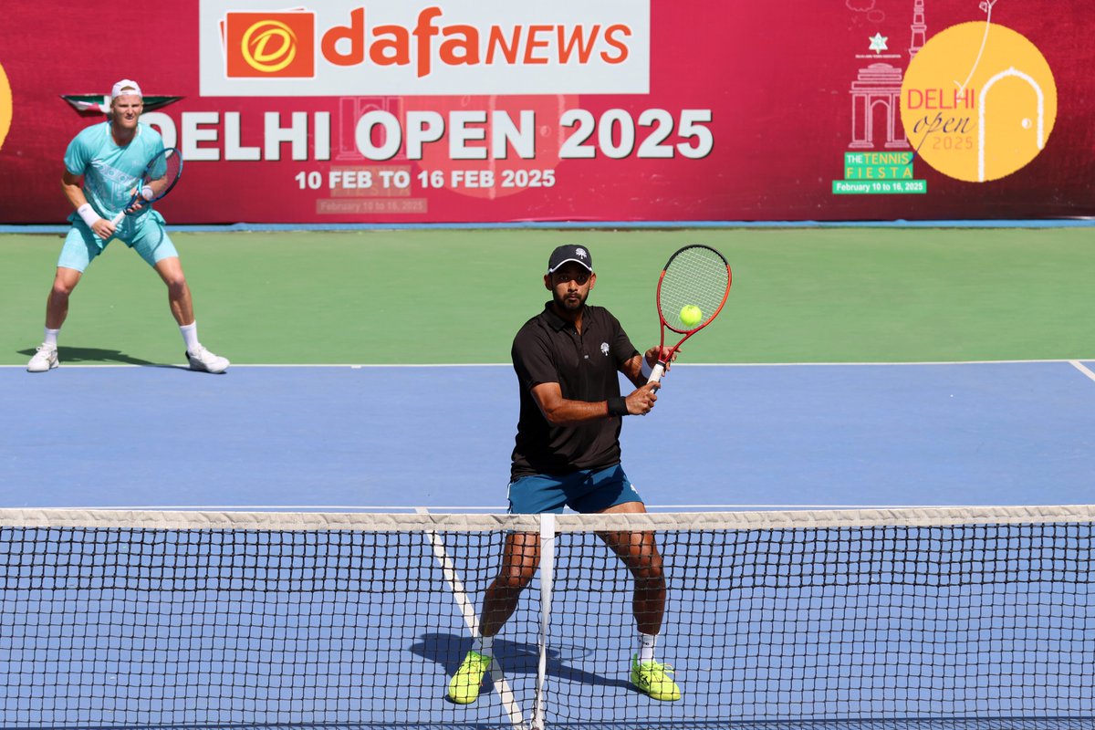 OfficialDLTA's tweet photo. 🎾 All The Best Action! 📸

🇮🇳 Day 3 of the Delhi Open 2025
📍 DLTA Complex
📅 February 10-16

#DelhiOpen2025 #OnTheRise #ATPTennis #TennisIndia #ChallengerTour #ATPChallenger #Tennis #IndianSports #Sports #DLTA #Delhi #DelhiOpen https://t.co/5lEdAuLJqZ