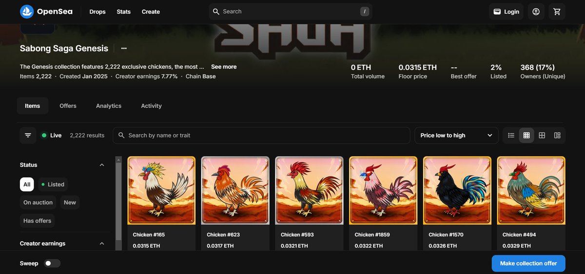 Chicken Saga tweet media