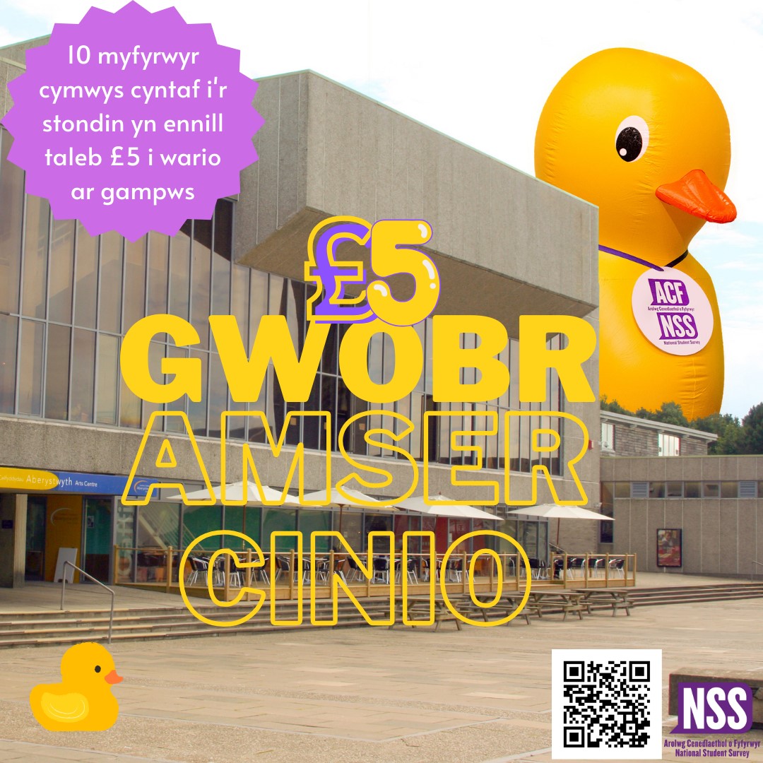 📣 At sylw holl israddedigion y flwyddyn olaf! 📣

Rydym yn cynnal arolwg ac mae angen eich mewnbwn arnom

Byddwn y tu allan i Siop yr Undeb rhwng 12 a 3 ddydd Mercher, 19 Chwefror.

Mae eich adborth yn bwysig i ni. 💬👍