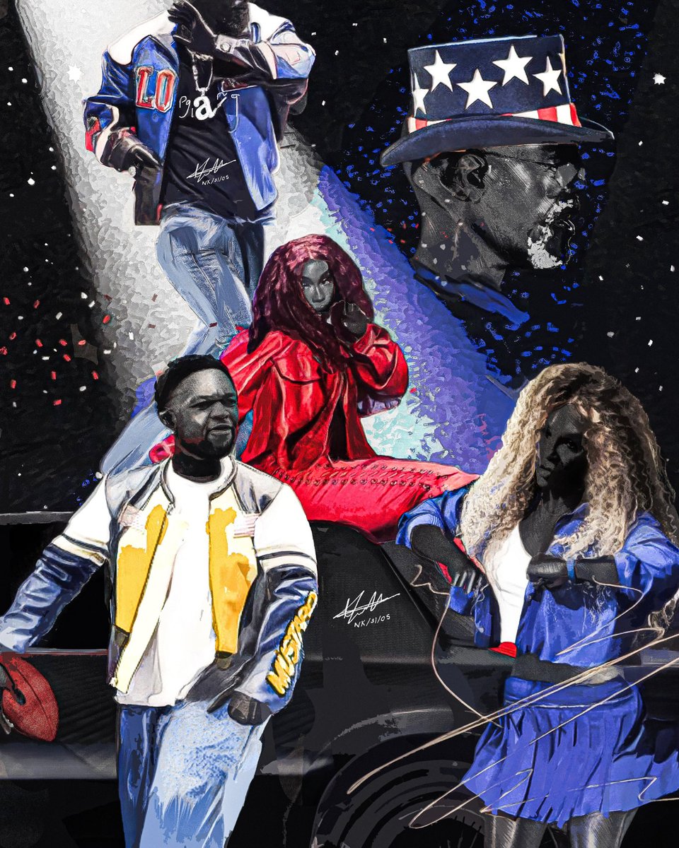 Super bowl LIX - Kendrick Lamar (pt. 2) 
by nk.