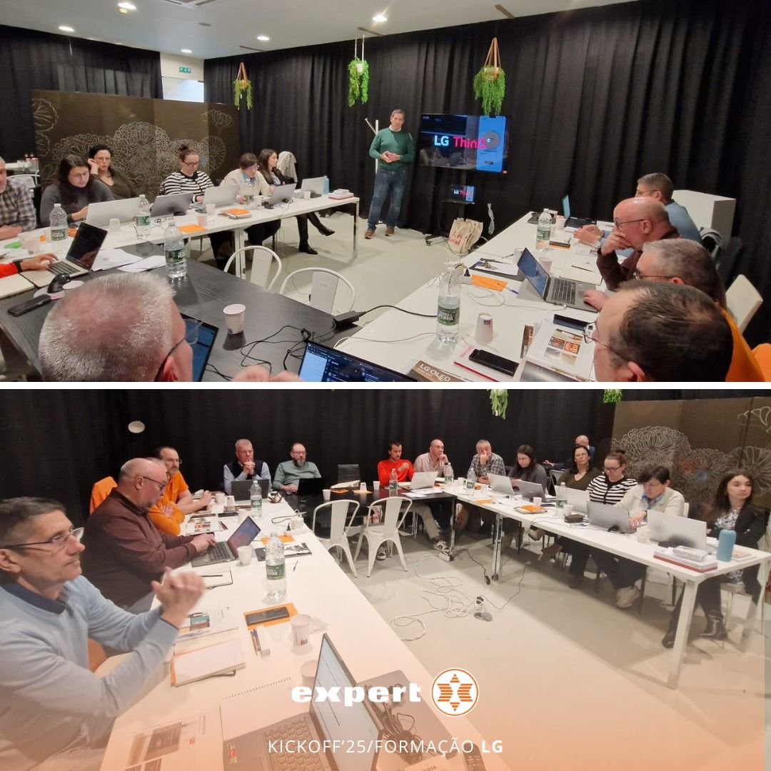 ExpertPortugal's tweet photo. 𝗞𝗶𝗰𝗸𝗼𝗳𝗳 Expert/LG - Nos dias 10 e 11 deu-se o pontapé de saída para este ano, com definição de estratégias em parceria com a LG.
Agradecemos à LG Global por todo o apoio dado a este evento. https://t.co/4YtJDk8VYX