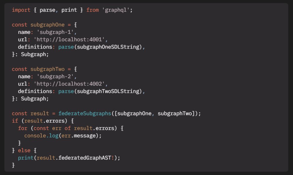 wundergraphcom's tweet image. Federated GraphQL issues?
🚫 Schema conflicts  
🚫 Complex integrations  
🚫 Performance problems  
#WunderGraph’s Schema Composition automates merging, validation & conflict resolution—no manual stitching needed.
Scale your #GraphQL #Federation easily! 
#SchemaComposition