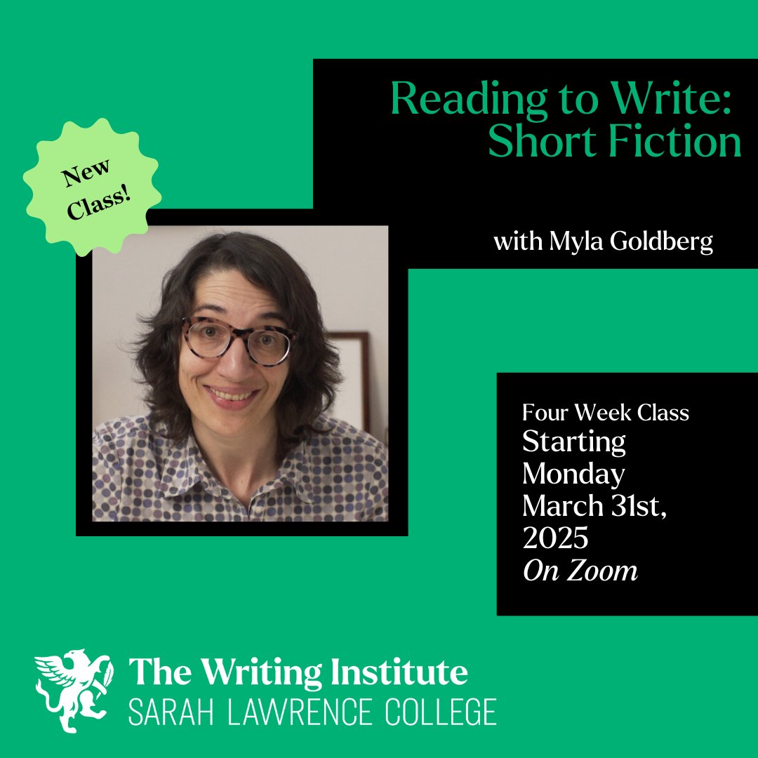 ✏️ Announcing a New Class! ✏️⁠

Looking for inspiration? This class with Myla is for you! This class provides a new set of goggles for viewing stories, as in new ways to think about the authorial choices that inform stories.

⁠Sign up via link in bio 🔗
