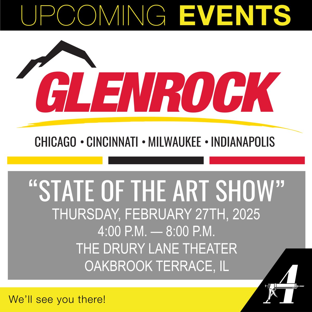 AlbionEngCo's tweet image. Did you miss us? Don’t worry! We’re hitting the road tomorrow and joining Glenrock&apos;s Annual &quot;State of the Art Show&quot; in Oakbrook Terrace, IL! We’re looking forward to connecting and sharing new trends and insights. #upcomingevents #dispensingsolutions #wedispensethat #albioneng