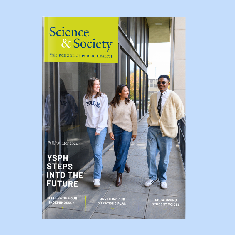 YaleSPH's tweet photo. #ICYMI, we launched Science &amp; Society, a reimagined magazine from the Yale School of Public Health. 

Read now ⬇️
https://t.co/jXJCx2giD2 https://t.co/M7m2GIRxVN