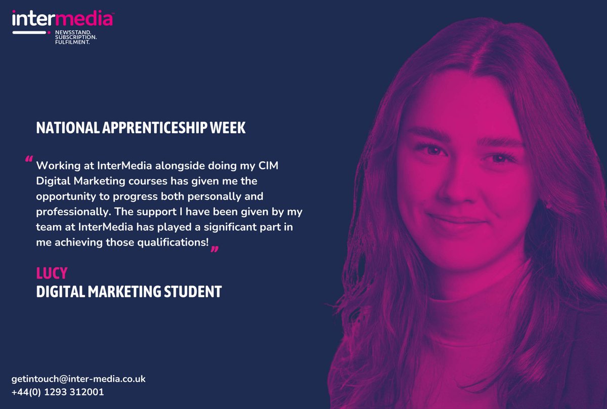 🌟 Investing in the future! 🌟

This National Apprenticeship Week, we’re proud to support and nurture young professionals as they grow into the industry leaders of tomorrow. Hear from Digital Marketing student, Lucy:

#NationalApprenticeshipWeek #FutureLeaders