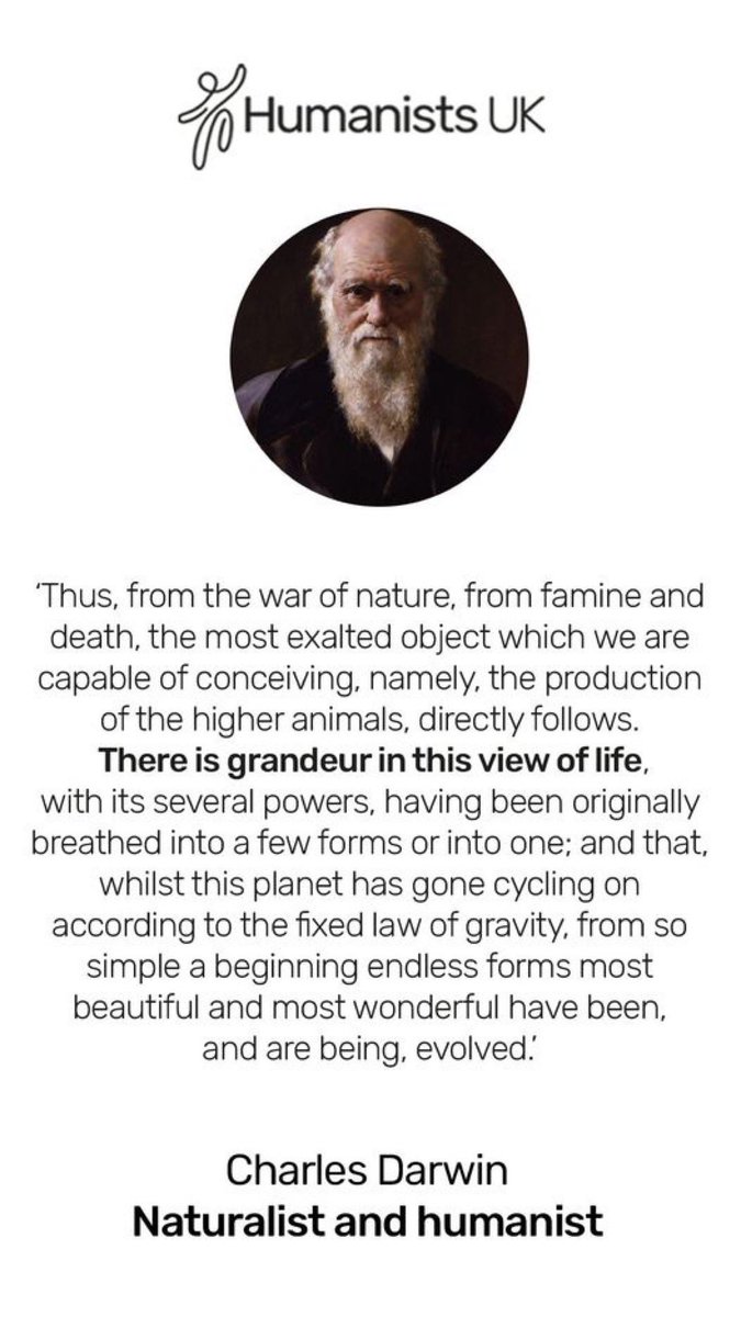 borishamEN's tweet photo. “Today marks the birth anniversary of Charles Darwin (1809), the scientist who demonstrated through his research that species, including humans, have evolved through natural selection. In several countries, humanists celebrate ‘Darwin Day.’  More should follow! 👍 https://t.co/Fa84nIhL5r