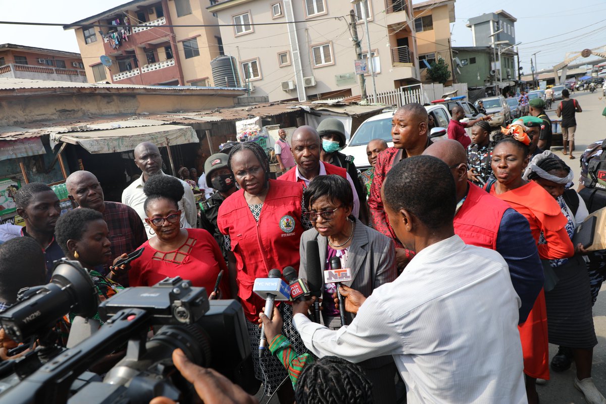 NAFDAC has conducted a screening operation at the popular Idumota drug market in Lagos as part of its nationwide efforts to tackle the distribution of counterfeit medicines.