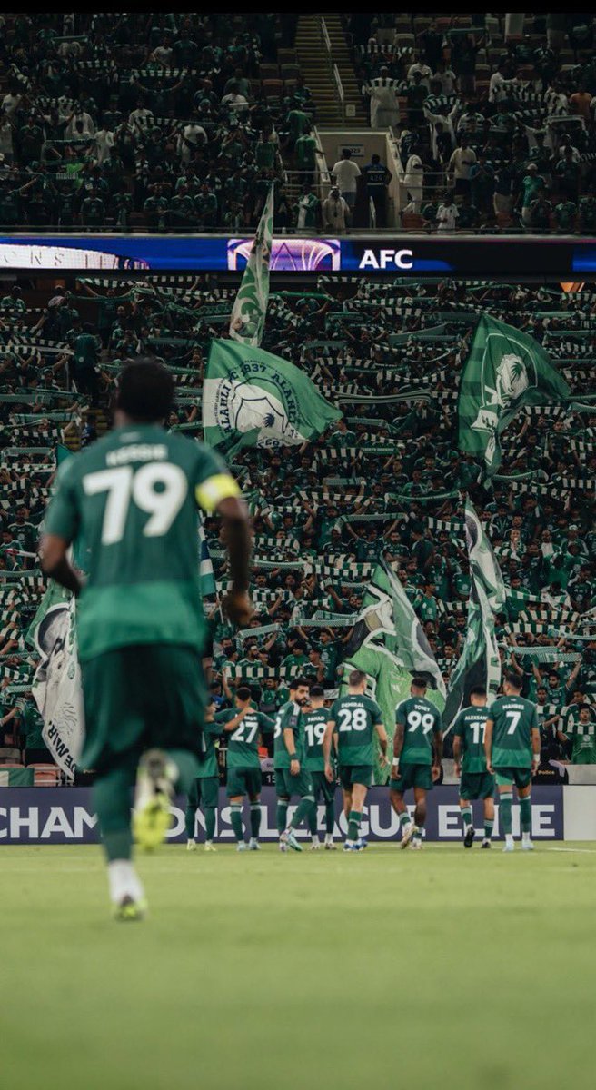 الملعب كله (رابطة) 🔥

اتوقع مفهومه 

نبغاها صخب وجنان وتفاعل (غير مسبوق) طوال مجريات المباراة 

ولما تكون الكورة مع الخصم (دوركم معروف) 

المدرج الأول بكم وبتعاونكم يكون أقوى <a href="/almudaraj1/">المدرج الأول</a> 

اشكون انتوما وجايين تلعبوا 🤌

أهلينا قوة ماراح تغلبوا 💪💚

الحضور المبكر 
الحضور المبكر