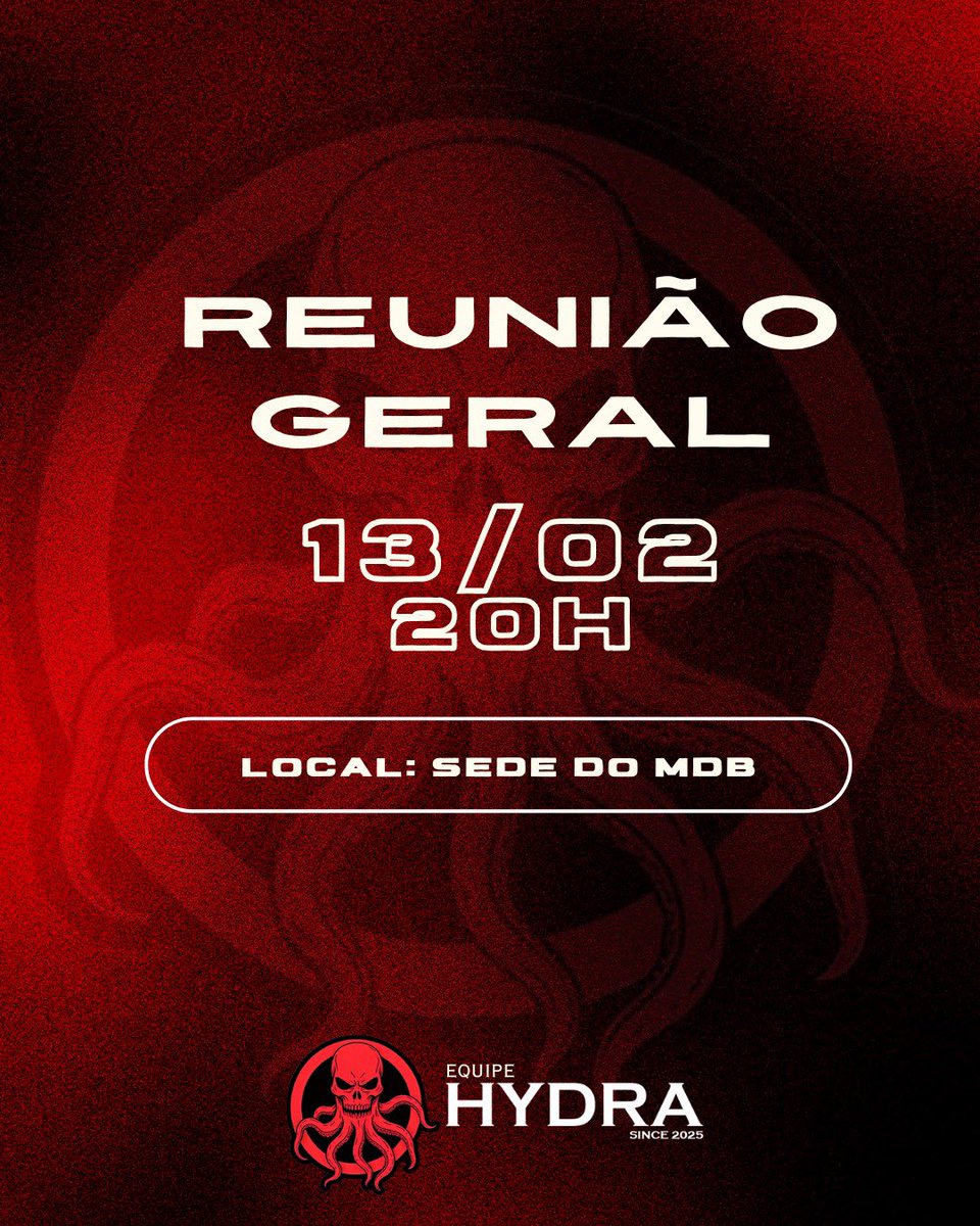 Amanhã vou reunir minha galera! Quer fazer parte da minha família? Então me chama 🐙❤️🖤